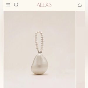 Alexis Elodie Pearl wristlet